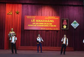  Lễ Khai giảng khóa đào tạo tại tỉnh Điện Biên